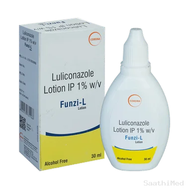 funzi-l lotion alcohol free Allopathy (Luliconazole (1% w/v)) - Uses in Hindi, Side Effects, Substitutes & Price in India