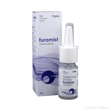 furamist nasal spray Allopathy (Fluticasone Furoate (27.5mcg)) - Uses in Hindi, Side Effects, Substitutes & Price in India