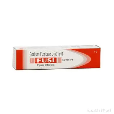 fusi ointment Allopathy (Sodium Fusidate (2% w/w)) - Uses in Hindi, Side Effects, Substitutes & Price in India