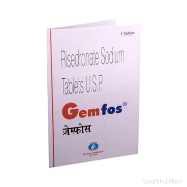 gemfos tablet Allopathy (Risedronate (35mg)) - Uses in Hindi, Side Effects, Substitutes & Price in India