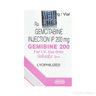 gemibine 200mg injection Allopathy (Gemcitabine (200mg)) - Uses in Hindi, Side Effects, Substitutes & Price in India