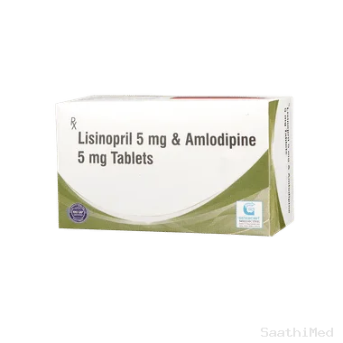 genericart amlodipine+lisinopril 5mg/5mg tablet Allopathy (Amlodipine (5mg)) - Uses in Hindi, Side Effects, Substitutes & Price in India
