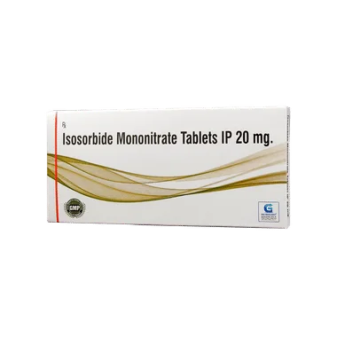 genericart isosorbide mononitrate  20mg tablet Allopathy (Isosorbide Mononitrate (20mg)) - Uses in Hindi, Side Effects, Substitutes & Price in India