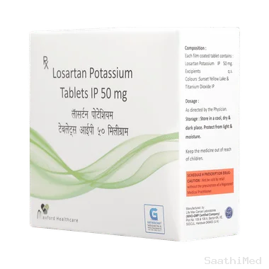 genericart losartan potassium 50mg tablet Allopathy (Losartan (50mg)) - Uses in Hindi, Side Effects, Substitutes & Price in India