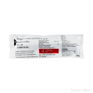 gestone 8% vaginal gel Allopathy (Progesterone (Natural Micronized) (8% w/w)) - Uses in Hindi, Side Effects, Substitutes & Price in India
