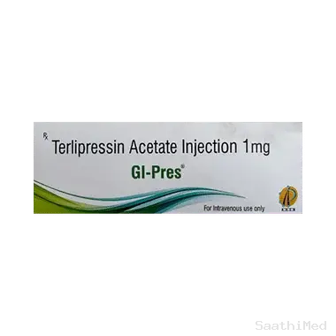 gi-pres injection Allopathy (Terlipressin (1mg)) - Uses in Hindi, Side Effects, Substitutes & Price in India