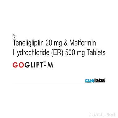 goglipt-m tablet er Allopathy (Metformin (500mg)) - Uses in Hindi, Side Effects, Substitutes & Price in India