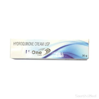 h-one cream Allopathy (Hydroquinone (4% w/w)) - Uses in Hindi, Side Effects, Substitutes & Price in India