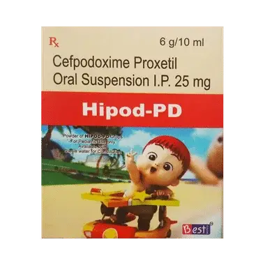 hipod-pd drop Allopathy (Cefpodoxime Proxetil (25mg)) - Uses in Hindi, Side Effects, Substitutes & Price in India