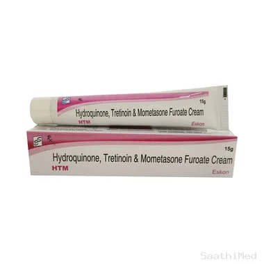htm cream - Hydroquinone (2% w/w) + Mometasone (0.1% w/w) medicine