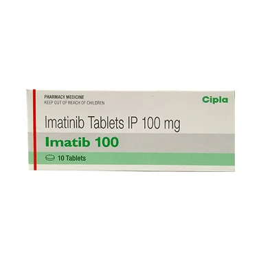 imatib 100 tablet Allopathy (Imatinib mesylate (100mg)) - Uses in Hindi, Side Effects, Substitutes & Price in India