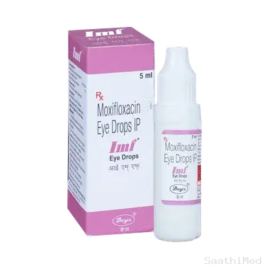 imf eye drop Allopathy (Moxifloxacin (0.5% w/v)) - Uses in Hindi, Side Effects, Substitutes & Price in India