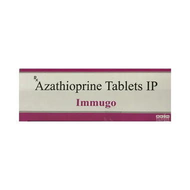 immugo tablet Allopathy (Azathioprine (50mg)) - Uses in Hindi, Side Effects, Substitutes & Price in India
