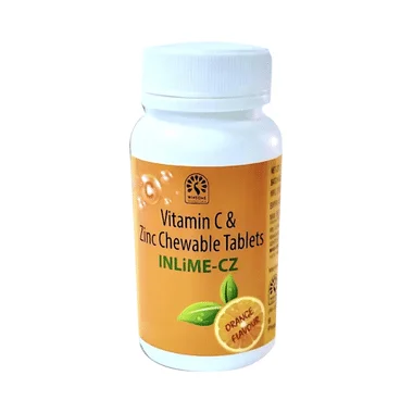 inlime-cz chewable tablet orange Allopathy (Vitamin C (500mg)) - Uses in Hindi, Side Effects, Substitutes & Price in India
