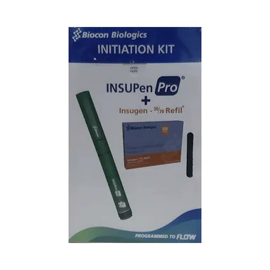 insupen pro + insugen 30/70 refill initiation kit Allopathy (Insulin Isophane/NPH (70%)) - Uses in Hindi, Side Effects, Substitutes & Price in India