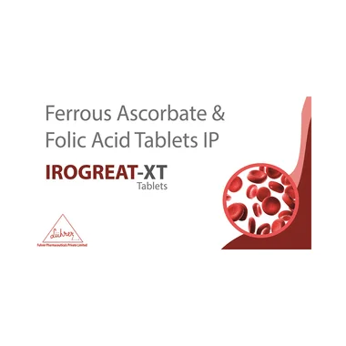 irogreat-xt tablet Allopathy (Ferrous Ascorbate (100mg)) - Uses in Hindi, Side Effects, Substitutes & Price in India
