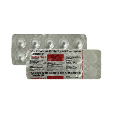 itcalms plus 5 tablet Allopathy (Clonazepam (0.5mg)) - Uses in Hindi, Side Effects, Substitutes & Price in India