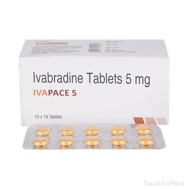 ivapace 5mg tablet Allopathy (Ivabradine (5mg)) - Uses in Hindi, Side Effects, Substitutes & Price in India
