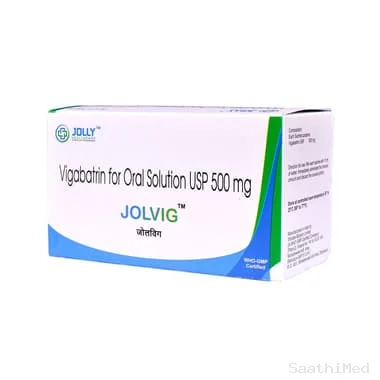 jolvig oral solution Allopathy (Vigabatrin (500mg)) - Uses in Hindi, Side Effects, Substitutes & Price in India