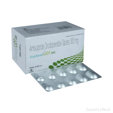 joykem odt 300 tablet Allopathy (Amisulpride (300mg)) - Uses in Hindi, Side Effects, Substitutes & Price in India