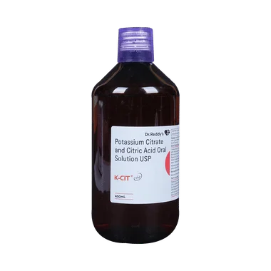 k-cit oral solution Allopathy (Citric Acid (334mg/5ml)) - Uses in Hindi, Side Effects, Substitutes & Price in India