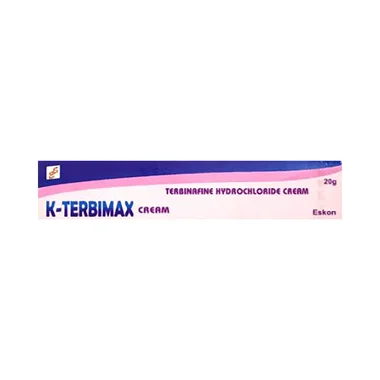 k terbimax cream Allopathy (Terbinafine (1% w/w)) - Uses in Hindi, Side Effects, Substitutes & Price in India
