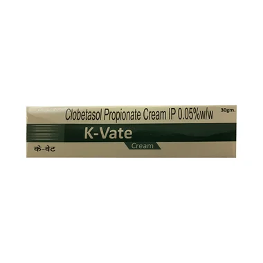 k-vate cream Allopathy (Clobetasol (0.05% w/w)) - Uses in Hindi, Side Effects, Substitutes & Price in India