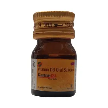 kastro-d3 nano shot strawberry sugar free Allopathy (Vitamin D3 (60000IU)) - Uses in Hindi, Side Effects, Substitutes & Price in India