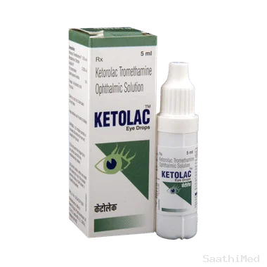 ketolac eye drop Allopathy (Ketorolac (0.5% w/v)) - Uses in Hindi, Side Effects, Substitutes & Price in India