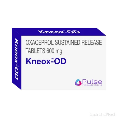 kneox-od tablet Allopathy (Oxaceprol (600mg)) - Uses in Hindi, Side Effects, Substitutes & Price in India