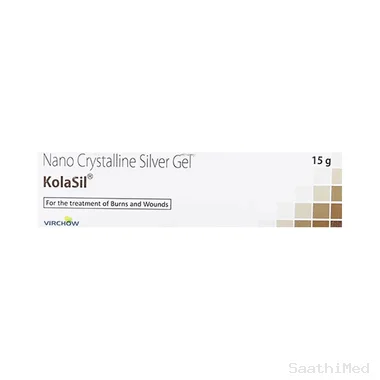 kolasil gel Allopathy (silver nano particles (0.002% w/w)) - Uses in Hindi, Side Effects, Substitutes & Price in India