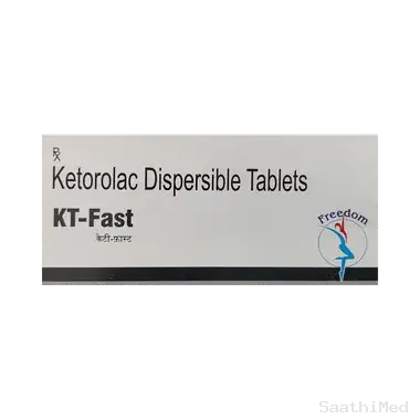 kt-fast tablet dt Allopathy (Ketorolac (10mg)) - Uses in Hindi, Side Effects, Substitutes & Price in India