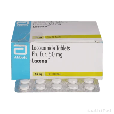 lacoxa 50mg tablet Allopathy (Lacosamide (50mg)) - Uses in Hindi, Side Effects, Substitutes & Price in India