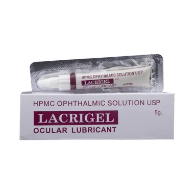 lacrigel ocular lubricant Allopathy (Hydroxypropylmethylcellulose (2% w/v)) - Uses in Hindi, Side Effects, Substitutes & Price in India