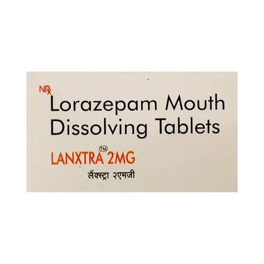 lanxtra 2mg tablet md Allopathy (Lorazepam (2mg)) - Uses in Hindi, Side Effects, Substitutes & Price in India