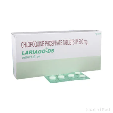 lariago-ds tablet Allopathy (Chloroquine (500mg)) - Uses in Hindi, Side Effects, Substitutes & Price in India