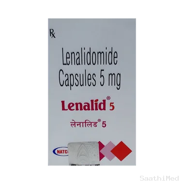 lenalid 5 capsule Allopathy (Lenalidomide (5mg)) - Uses in Hindi, Side Effects, Substitutes & Price in India