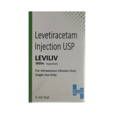 leviliv injection Allopathy (Levetiracetam (500mg)) - Uses in Hindi, Side Effects, Substitutes & Price in India