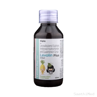 levolin plus syrup pineapple &amp; black currant Allopathy (Ambroxol (30mg/5ml)) - Uses in Hindi, Side Effects, Substitutes & Price in India