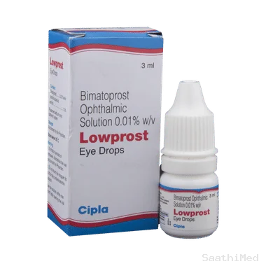 lowprost eye drop - Bimatoprost (0.01% w/v) medicine