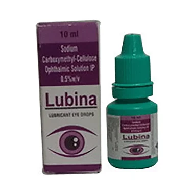 lubina eye drop Allopathy (Carboxymethylcellulose (0.5% w/v)) - Uses in Hindi, Side Effects, Substitutes & Price in India