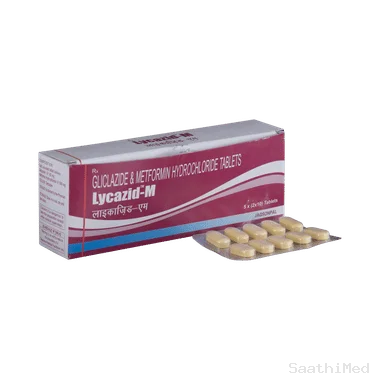 lycazid-m tablet Allopathy (Gliclazide (80mg)) - Uses in Hindi, Side Effects, Substitutes & Price in India