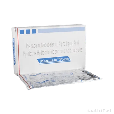 maxmala forte  capsule Allopathy (Alpha Lipoic Acid (100mg)) - Uses in Hindi, Side Effects, Substitutes & Price in India
