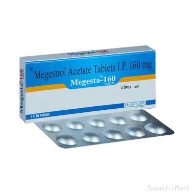 megesta 160 tablet Allopathy (Megestrol (160mg)) - Uses in Hindi, Side Effects, Substitutes & Price in India