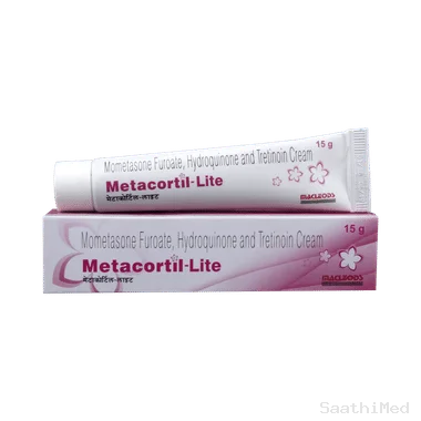 metacortil-lite cream Allopathy (Hydroquinone (2% w/w)) - Uses in Hindi, Side Effects, Substitutes & Price in India