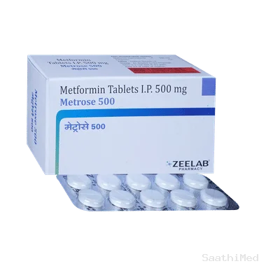metrose 500mg tablet - Metformin (500mg) medicine