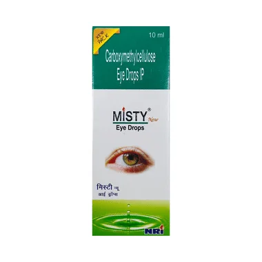 misty eye drop Allopathy (Carboxymethylcellulose (0.5% w/v)) - Uses in Hindi, Side Effects, Substitutes & Price in India