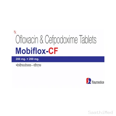 mobiflox-cf tablet Allopathy (Cefpodoxime Proxetil (200mg)) - Uses in Hindi, Side Effects, Substitutes & Price in India