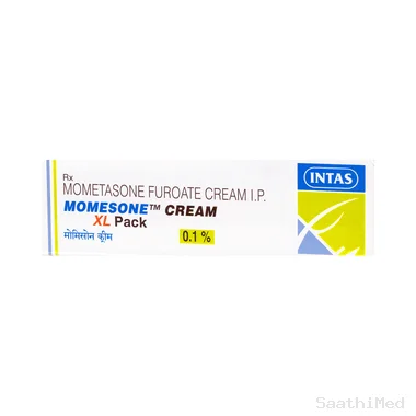 momesone xl pack cream Allopathy (Mometasone (0.1% w/w)) - Uses in Hindi, Side Effects, Substitutes & Price in India