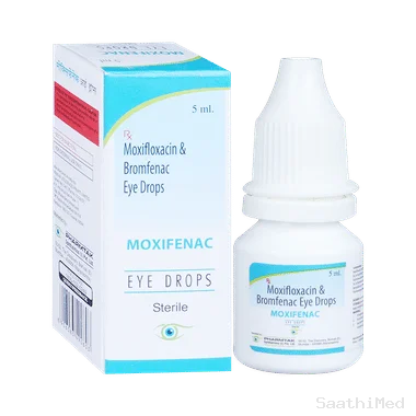 moxifenac eye drop Allopathy (Bromfenac (0.09% w/v)) - Uses in Hindi, Side Effects, Substitutes & Price in India